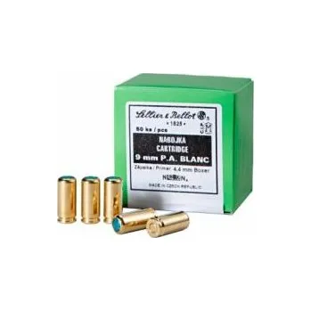 Příslušenství pro sportovní střelbu Sellier & Bellot Startovací nábojka 9mm P.A. Blanc