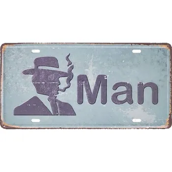 Plechová cedule Kovová cedule MAN 1