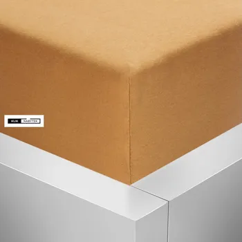 Prostěradlo Stanex Jersey napínací prostěradlo béžové ROZMĚR: (š/d/v) 180 x 200 x 20 cm