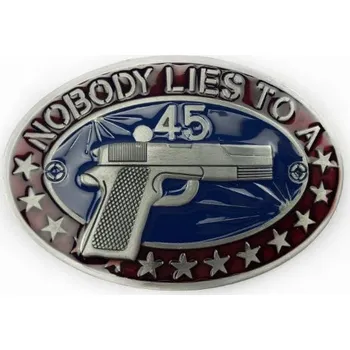 Opasek Přezka na pásek Rocka Nobody Lies 45