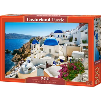 Puzzle Castorland Léto na Santorini 500 dílků