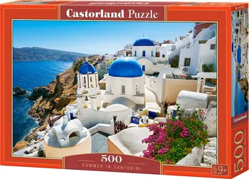 Puzzle Castorland Léto na Santorini 500 dílků