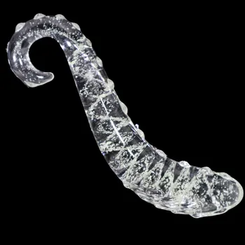 Dildo Intimitude Dildo Skleněné Luminiscenční