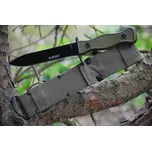 Taktický útočný nůž Kandar N-165 s pouzdrem a brouskem