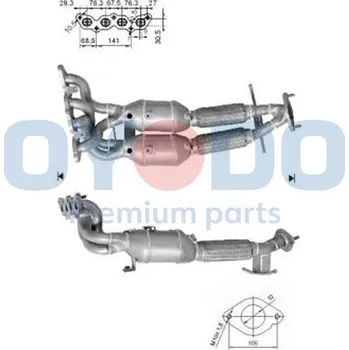 Katalyzátor Katalyzátor OYODO 10N0089-OYO