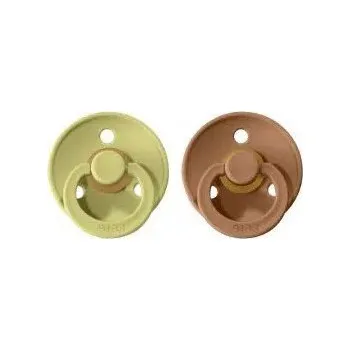 dudlíky Bibs Colour dudlíky z přírodního kaučuku 2ks - velikost 1 > varianta meadow-earth