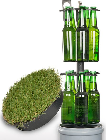 Ideální zásobník piva na zahradu: Šachta na 15 lahví