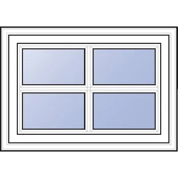 Zahradní domek Okno k domku CLASSIC, křížové příčky HR1342397-CLASSIC