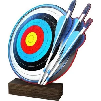 Volný čas Poháry Bauer Dřevěná plaketa WF154 | Lukostřelba