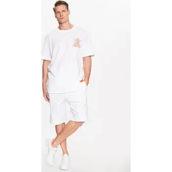 Pánské tričko adidas T-Shirt Graphic Glide T-Shirt IB1403 Bílá Loose Fit L