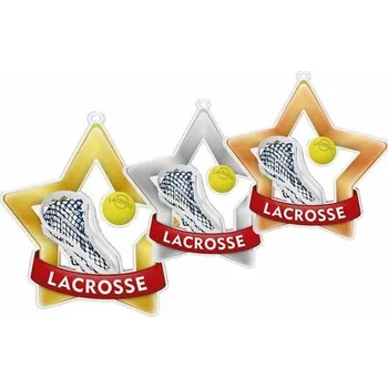 Poháry Bauer Akrylátová medaile MDASTARM98 | Lacrosse