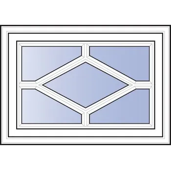 Zahradní domek Okno k domku CLASSIC, kosočtverec HR1342390-CLASSIC