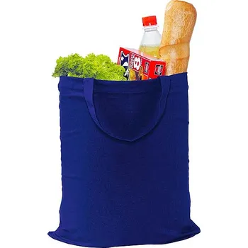 Nákupní taška Bavlněná taška PURE s krátkými uchy, modrá