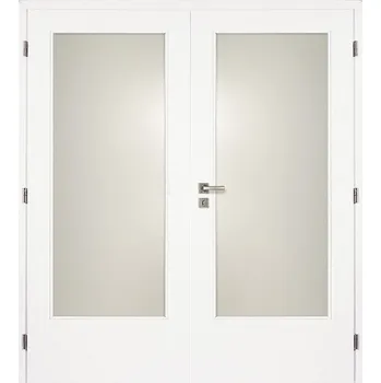 Interiérové dveře DOORNITE bílé dveře interiérové 160 cm sklo 3/4 DTD