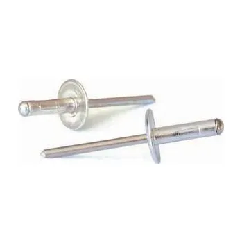 Nýt BRALO Trhací nýt VÍCESVĚRNÝ velká hlava hliník/nerez Varianta: NÝT VÍCESV. Ø 4,8 x 25 VH 16 mm AL/INOX