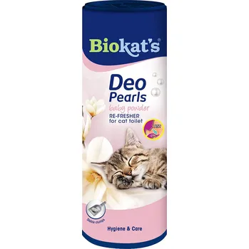 Přislušenství pro kočičí toaletu 700g Biokat´s Deo Pearls - Baby Powder