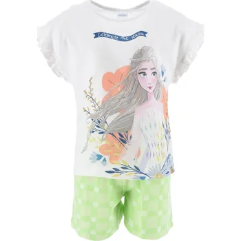 Dívčí pyžamo Dívčí pyžamo DISNEY FROZEN SEASON bílo-zelené Velikost: 128