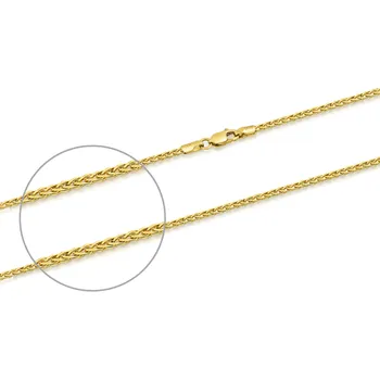 Řetízek SOFIA zlatý řetízek R-ROAU-FOX-1,6-YG50