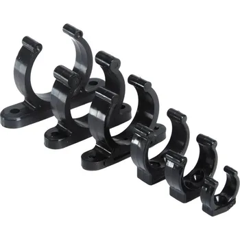 Odolná plastová spona černá rozměr: Průměr 20mm