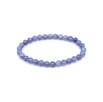 Náramek Tanzanit modrý 6 mm