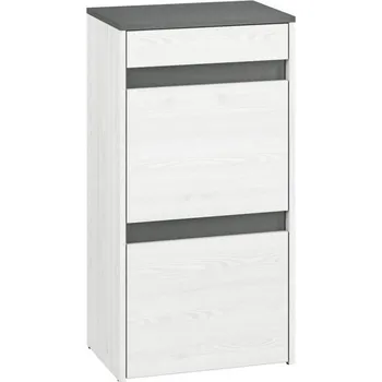 Botník Casarredo Botník 2D s výklopnými dvířky FARFARA borovice sněžná/antracit