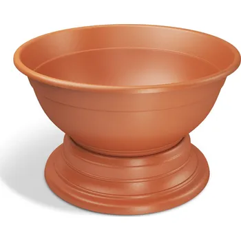 Obal na květináč Žardinka na noze 30 cm Barva: Terakota