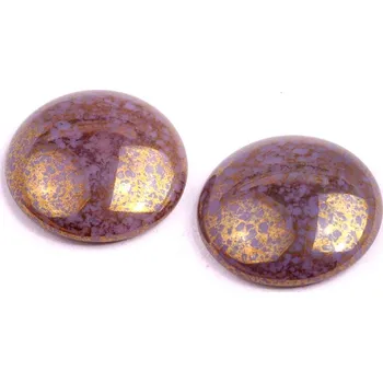 Korálek Skleněný kabošon č.1240 - 25 mm