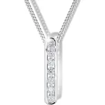 Modesi Něžný náhrdelník pro ženy M41100 (řetízek, přívěsek) + 2 měsíce na vrácení zboží