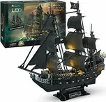 Puzzle 3D LED - Queen Anne´s Revenge 293 dílků