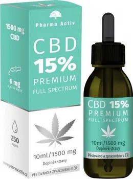 CBD Pharma Activ CBD Premium Full Spectrum 15 % 1500 mg 10 ml