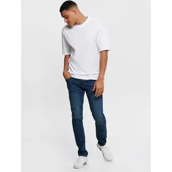 Pánské džíny Only & Sons Jeansy Loom 22008472 Tmavomodrá Slim Fit 29_32