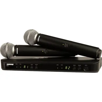 Shure BLX288E/SM58 Bezdrátový set K3E: 606-630 MHz