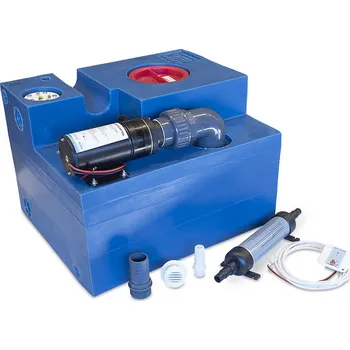 nádrž 47 l nádrž na odpadní vodu s CPL macerátorem 12 V, 03-02-009