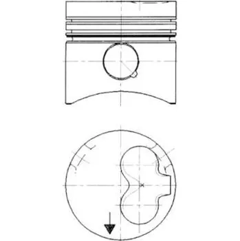 Motor automobilu Píst KOLBENSCHMIDT 90732600