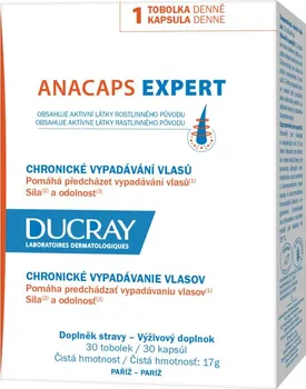 Přírodní produkt Ducray Anacaps Expert na chronické vypadávání vlasů