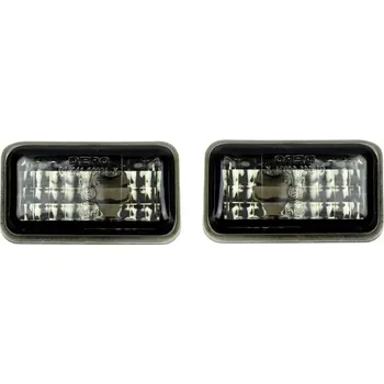 Auto zrcátko Sada směrových světel ABAKUS 441-1403PXBE-S