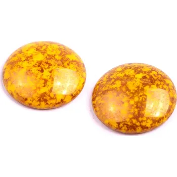 Korálek Skleněný kabošon č.1237 - 25 mm