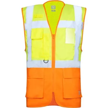 Sport ARDON Síťovaná manažerská vesta ARDON®SIGNAL Velikost: L, Barva: žlutá-oranžová