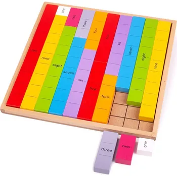 Výuková hračka Bigjigs Toys Didaktická tabulka Desítky
