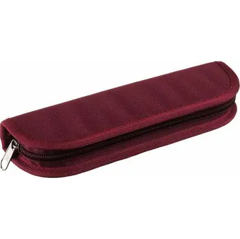 Penál Stil pouzdro jednobarevné SM - 6 gumiček vínové