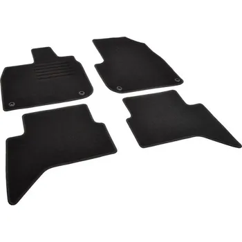 autokoberec Autokoberce textilní přesné černé / černé obšití - Honda E (2019-2023) 5-sedadel