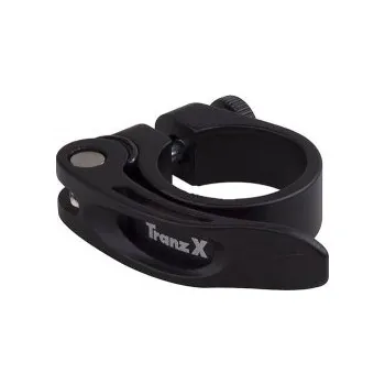 Sedlovka Tranz-X objímka podsedlová s rychloupínákem, černá 31,8