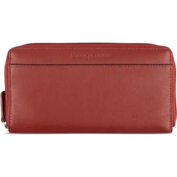 Dámská kožená peněženka na zip Bugatti Banda červená