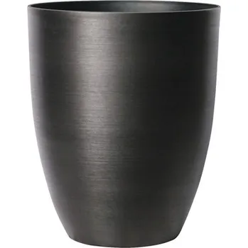 Květináč Květináč plastový Lafiora Ø 35 x 42,5 cm černý