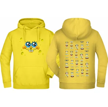 Chlapecká mikina Mikina Spongebob Crazy Face Barva: Žlutá, Velikost: 110/116 - 4/5let