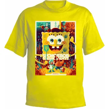 Chlapecké oblečení Tričko Spongebob Nickelodeon Barva: Žlutá, Velikost: 110/116 - 4/5let