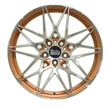 Disk Alu kola MAM B2 acid orange front polish ACID ORANGE FRONT POLISH 8x18" 5x120 ET35 72,6