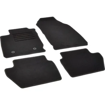 autokoberec Autokoberce textilní přesné černé / černé obšití - Ford Ecosport II (Typ B515) (2017-2023) 5-sedadel
