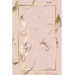 ASIR 474HFT1179 růžový/zlatý 50 x 80 cm