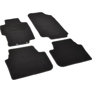 autokoberec Autokoberce textilní přesné černé / černé obšití - Honda Accord VII (Typ CL/CN) (2002-2008) 5-sedadel